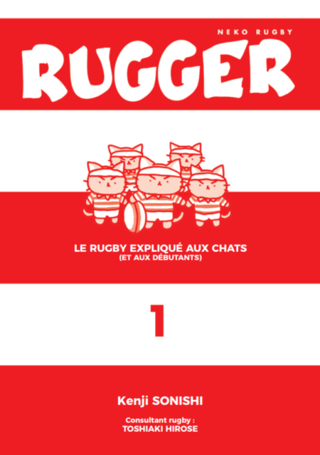 Couverture Rugger manga maison éditions Aqueduc Bleu