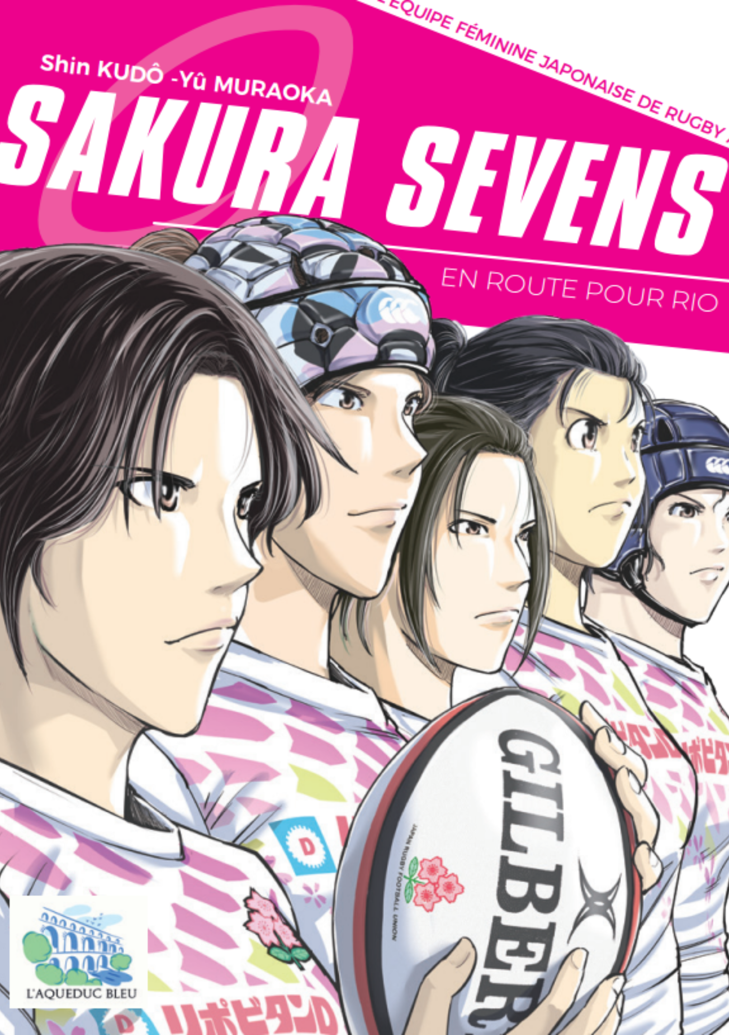 Couverture Sakura sevens manga maison éditions Aqueduc Bleu
